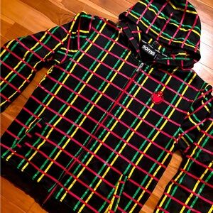 Vintage Nomis Simon chamberlain Rasta hoodie L